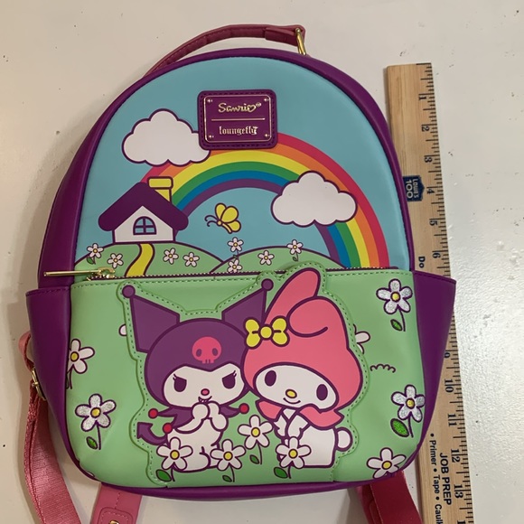 Loungefly Bags Sanrio Loungefly My Melody Kuromi Backpack New